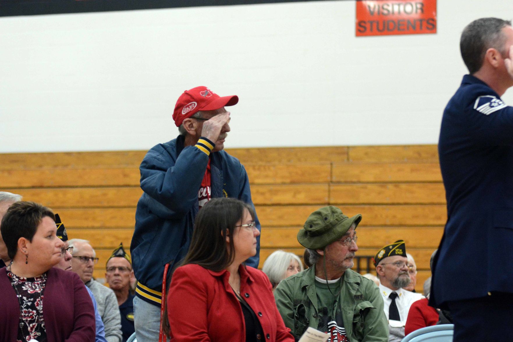 Portage High School Veterans Day ceremony 2019